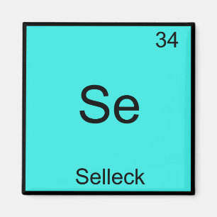 Imã Se - Símbolo de Elemento de Química Selleck Funn