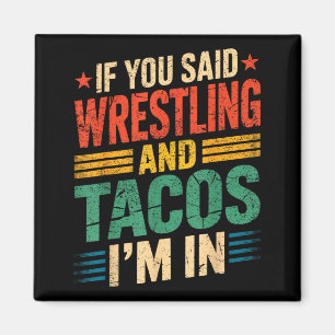 Imã Se Você Disse Luta e Tacos no Funny Wrestler Taco