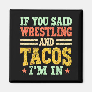 Imã Se Você Disse Luta e Tacos no Funny Wrestler Taco