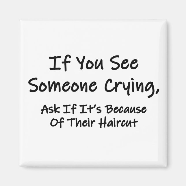 Imã Se Você Vê Alguém Chorando (Frente)