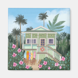 Imã Sea Foam Green Beach House