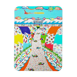 Ímã Sea Isle Promenade 3 x 4 Magneta flexível