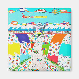 Imã Sea Isle Promenade Magnet