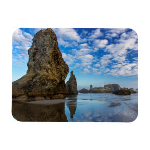 Ímã Sea Stacks on Bandon Beach em Bandon, Oregon 1