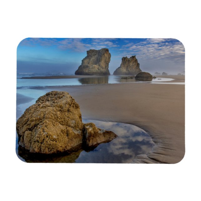 Ímã Sea Stacks on Bandon Beach em Bandon, Oregon 2 (Horizontal)