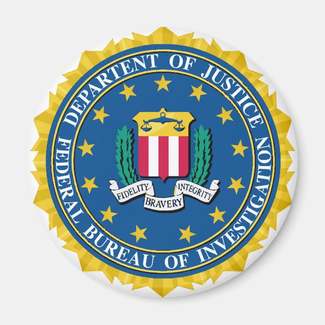 Imã Seal do FBI (Frente)