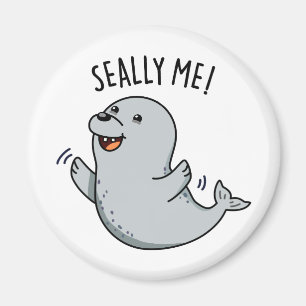 Imã Seally Me Engraçado Seal Pun