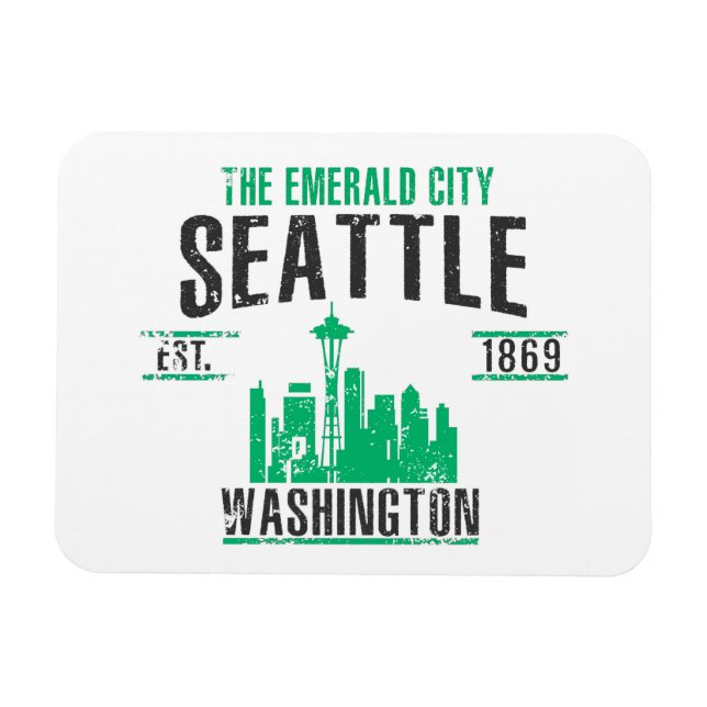 Ímã Seattle (Horizontal)