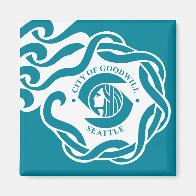 Imã Seattle Flag (Frente)