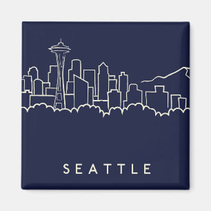 Imã Seattle Skyline