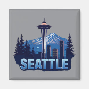 Imã Seattle Washington Estados Unidos da América