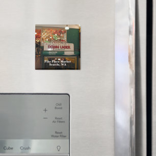 Imã Seattle, Washington Interior do Mercado Pike Place