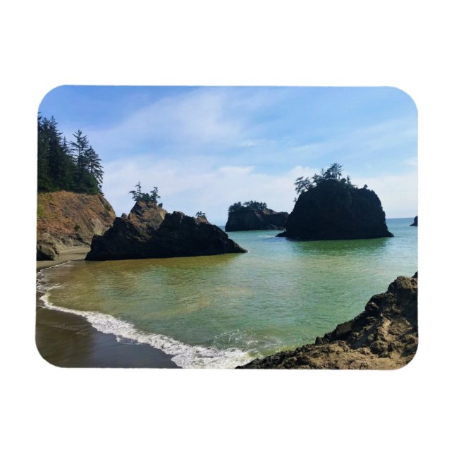 Ímã Secret Beach, Samuel H. Boardman, Oregon (Horizontal)