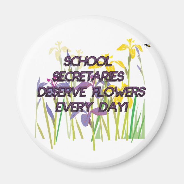 IMÃ SECRETÁRIOS DA ESCOLA MERECEM FLORES (Frente)