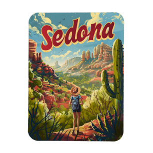 Ímã Sedona Arizona Vintage
