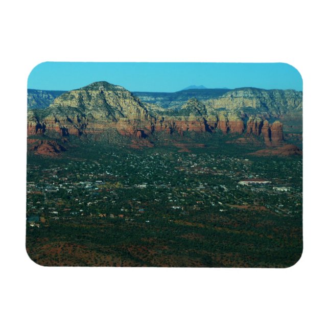 Ímã Sedona e Coffee Pot Rock de Cima (Horizontal)