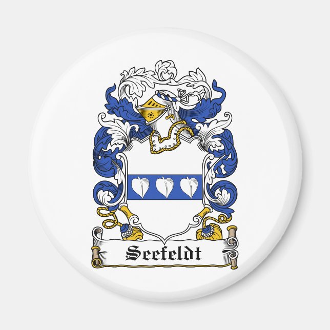 Imã Seefeldt Family Crest (Frente)