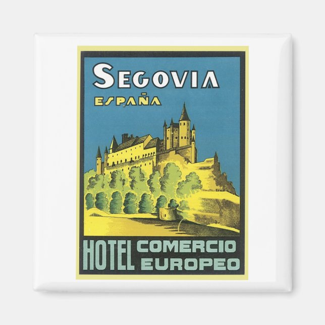 Imã Segovia Espana Hotel Comercio Europeo (Frente)