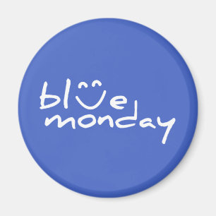 Imã Segunda-feira azul. Blauwe maandag conheceu glimla