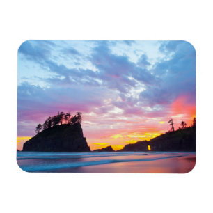 Ímã Segunda Praia ao pôr do sol, Washington