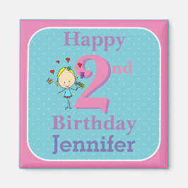 Imã Segundo Aniversário, Dois Anos de Idade, Menina