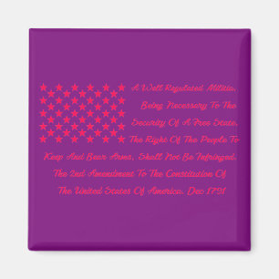 Imã segundo Emenda US Flag #USAPatriotGraphics ©