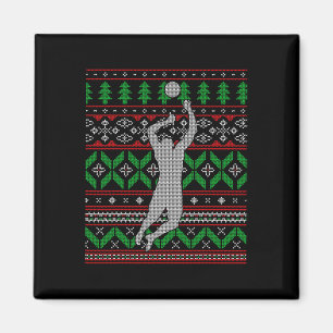 Imã Segundo grau Da Faculdade De Voleibol Set Spike Ha