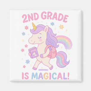 Imã segundo Grau é Magia Unicórnio de Volta à Escola