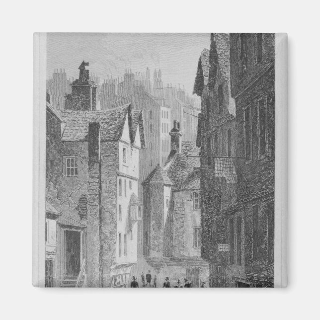 Imã Segundo grau, Wynd, Edimburgo gravado por (Frente)