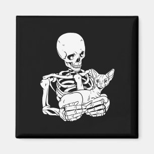 Imã Segurando Gato De Dia de as Bruxas engraçado De Ga