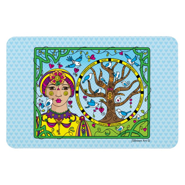 Ímã Segure o Key_Flexible Magnet 6"x4" (Horizontal)