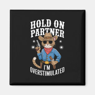 Imã Segure Parceiro Estou Superestimulado Western Retr