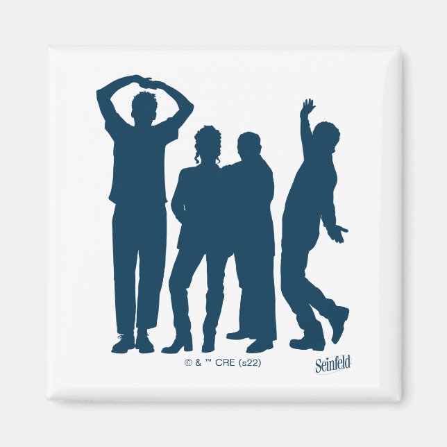 Imã Seinfeld | Gráfico Silhouette Group (Frente)