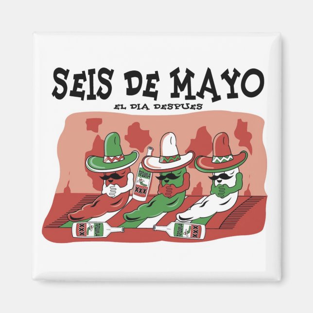 Imã Seis de Mayo (Frente)