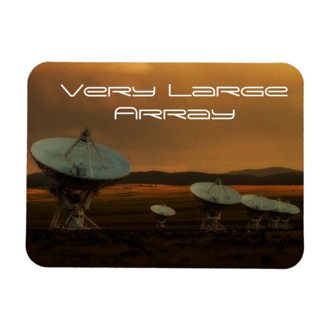 Ímã Seis satélites todos seguidos, Array muito grande (Horizontal)