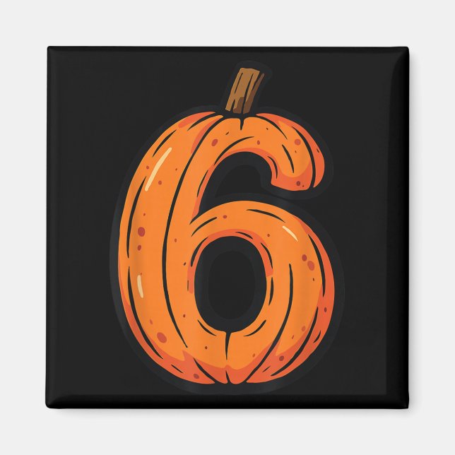 Imã Seis Sete Meme 6 7 Halloween Fantasia Divertida Co (Frente)