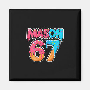 Imã Seis Sete Meme Mason 67 Sorvete Gotejamento Engraç