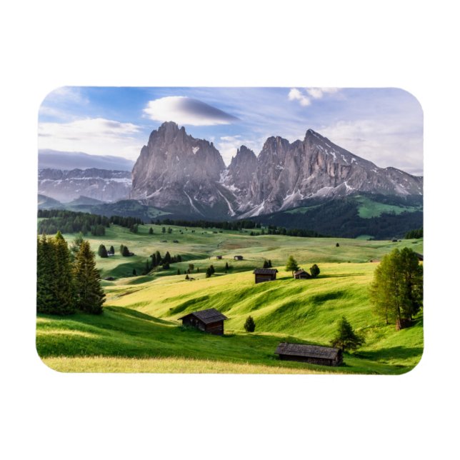 Ímã Seiser Alm | Dolomite Alps, Itália (Horizontal)