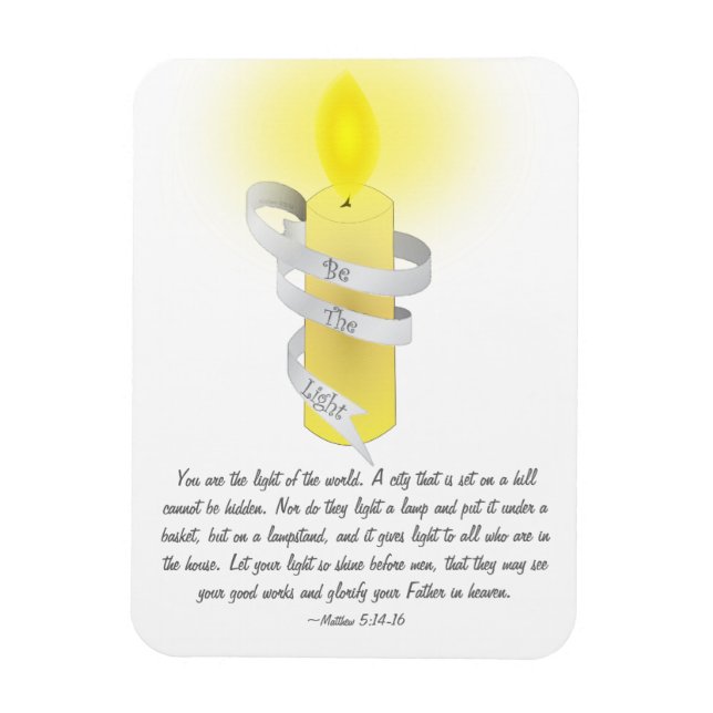 Ímã Seja A Luz (Vertical)