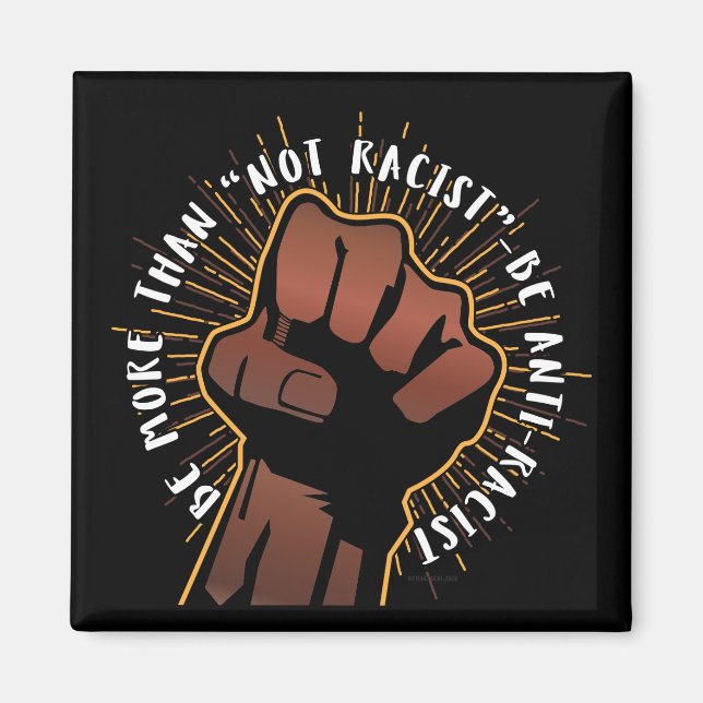 Imã Seja Anti-Racista (Frente)