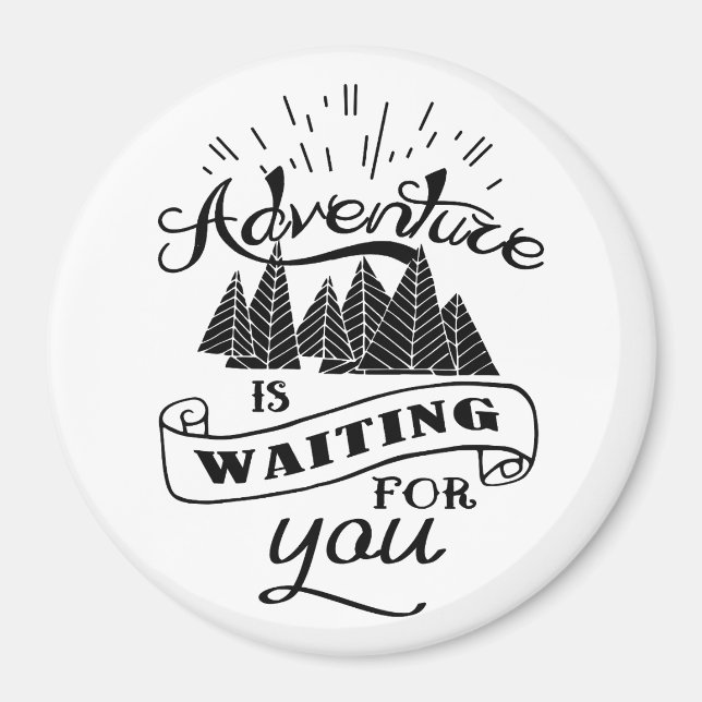 Imã Seja aventureiro! (Frente)