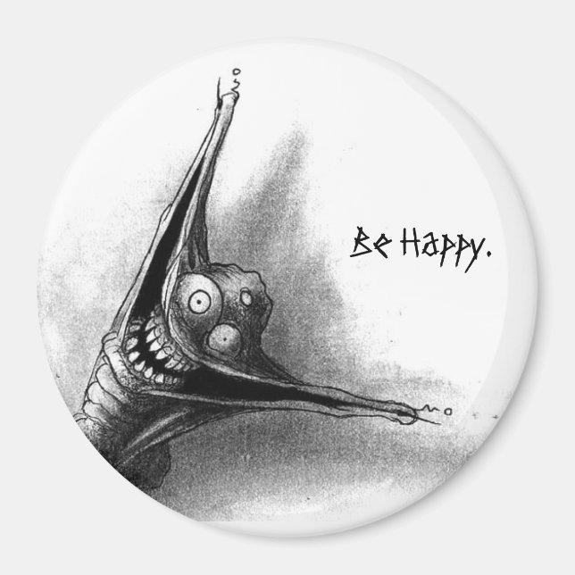 Imã Seja feliz (Frente)