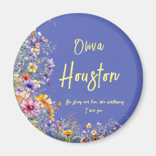 Imã Seja Forte & Livre, Como Flores Silvestres   Flore