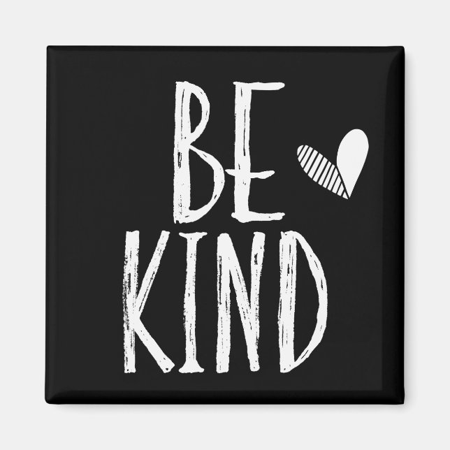 Imã Seja gentil com coração (Frente)