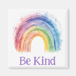 Imã Seja gentil com íman arco-íris