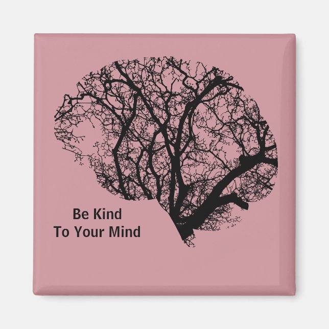 Imã Seja gentil com seu ímã mental (Frente)