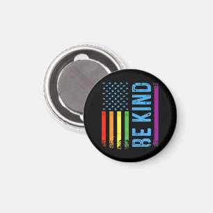 Imã Seja Gentil Lgbt Lgbtq Orgulho Gay Arco-íris