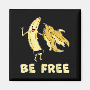 Imã Seja grátis, Fruta Gráfica De Banana Livre Liberda
