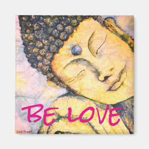 Imã Seja ímã da arte da aguarela de Buddha do zen do