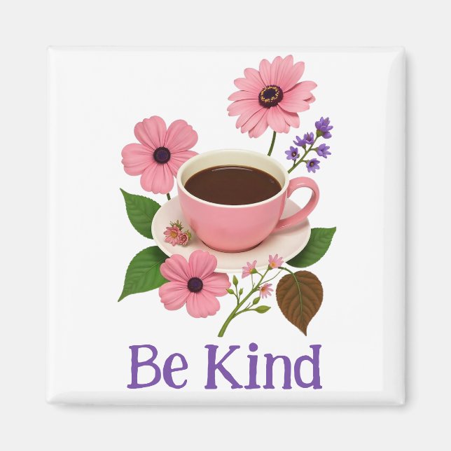 Imã Seja magneta floral (Frente)